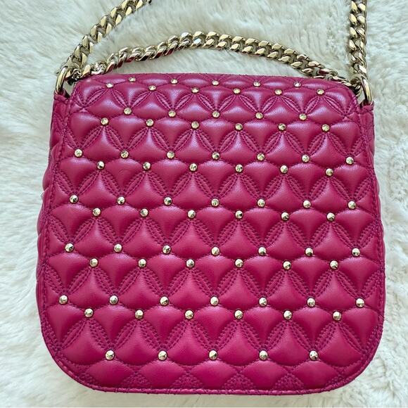 NWT!!! BVLGARI Divas Dream Bag Quilted Leather Medium Authentic Retail 1800$ - Picture 7 of 13